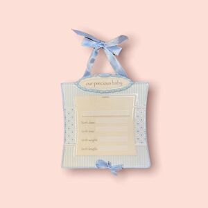 𝅺🆕BIRTH Stat plaque (boys)